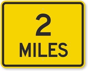 It\'s longer than 2 miles